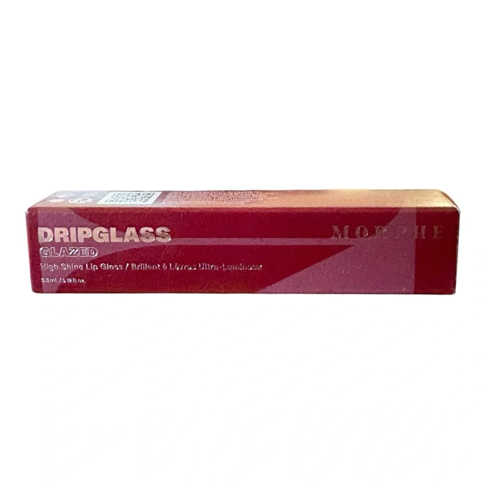 💎 Morphe Dripglass Glazed High Shine Lip Gloss in Unbreakable Brick New In Box